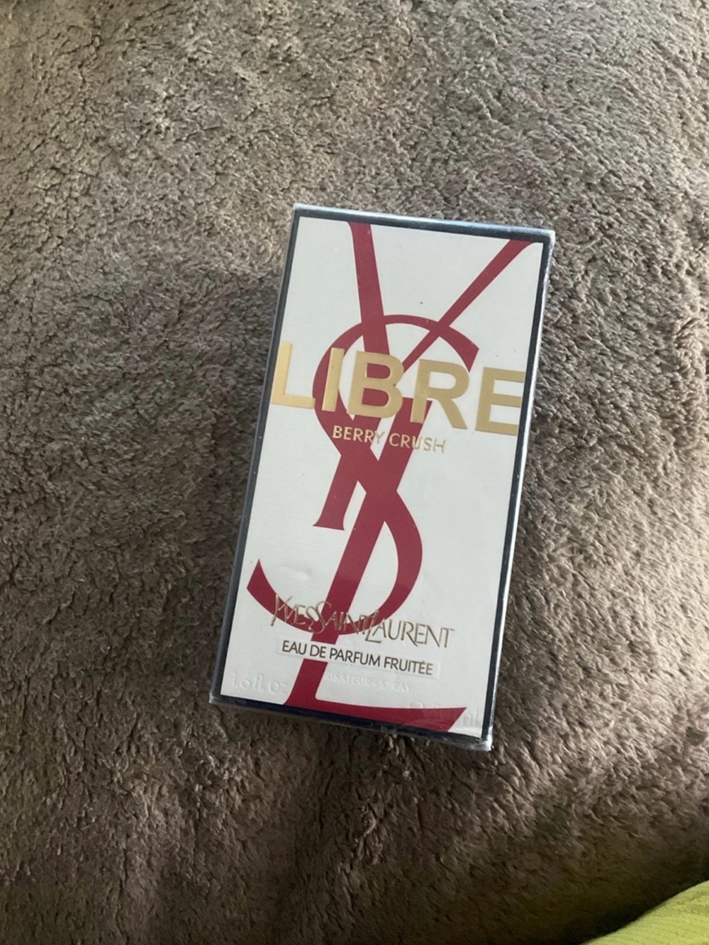 Yves Saint Laurent Eau de Parfum Box - White with Navy Trim